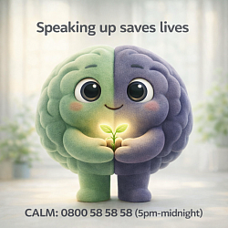 Calm: 0800 58 58 58