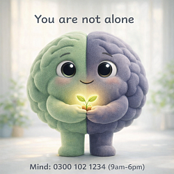 Mind - 03001021234 (9am-6pm)